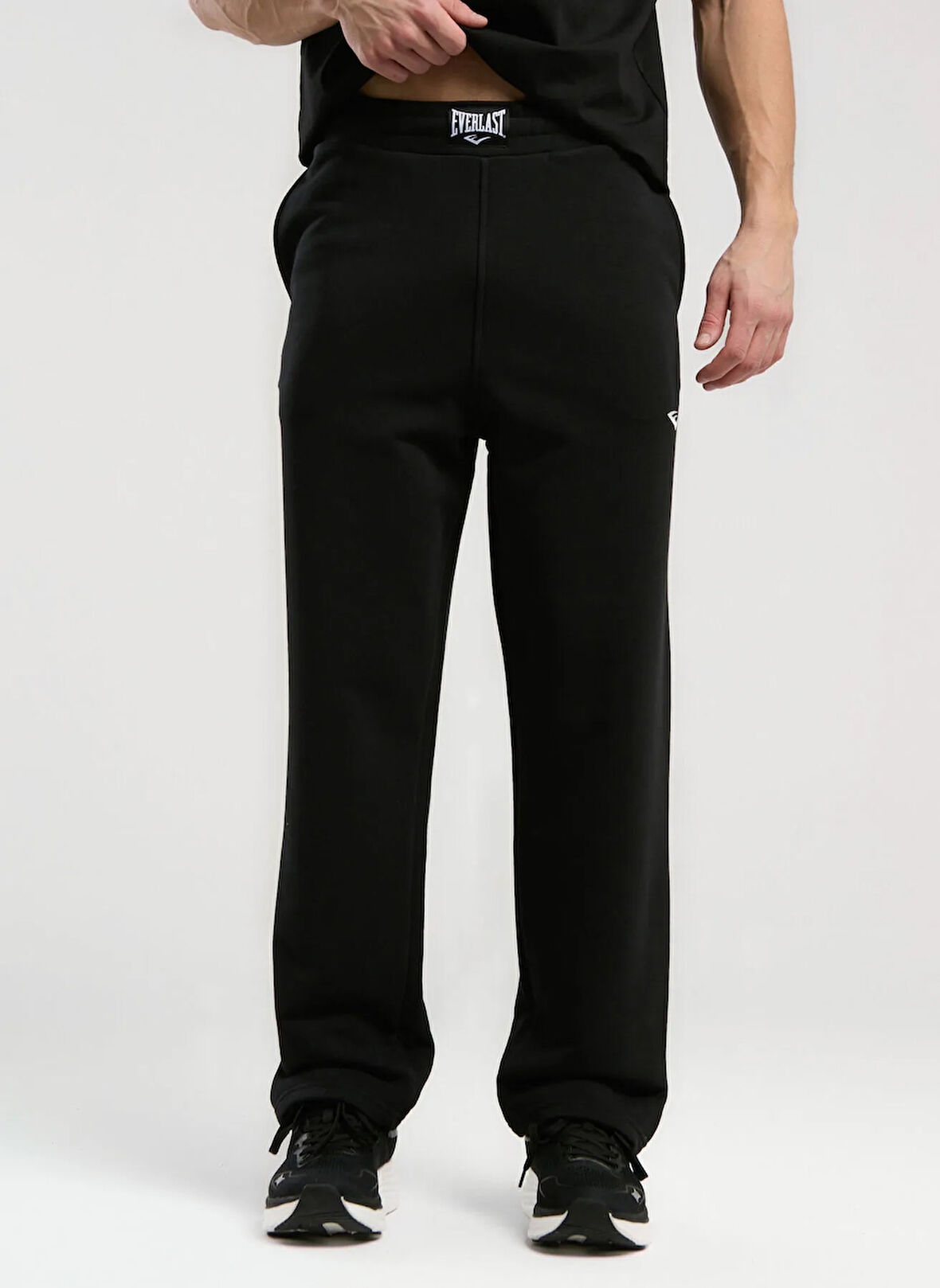 Everlast TM0051 167-Ever Classics Comfort Siyah Lastikli Bel Normal Düz Erkek Eşofman Altı
