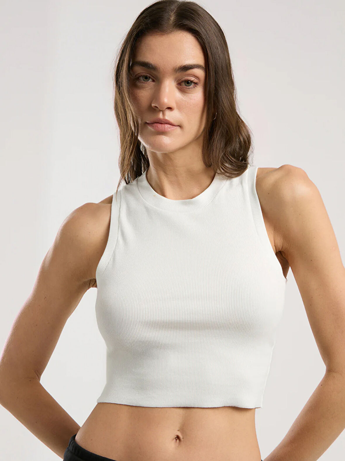 Ever Relaxed Rib Kadın Thick-Strapped Atlet TW0024