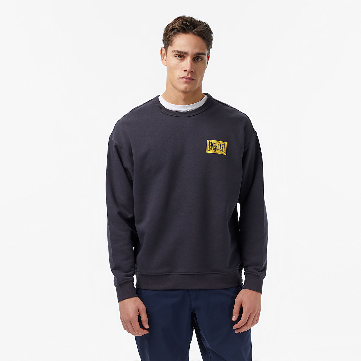 Everlast 1910 Classic Comfort Erkek Gri Sweatshirt