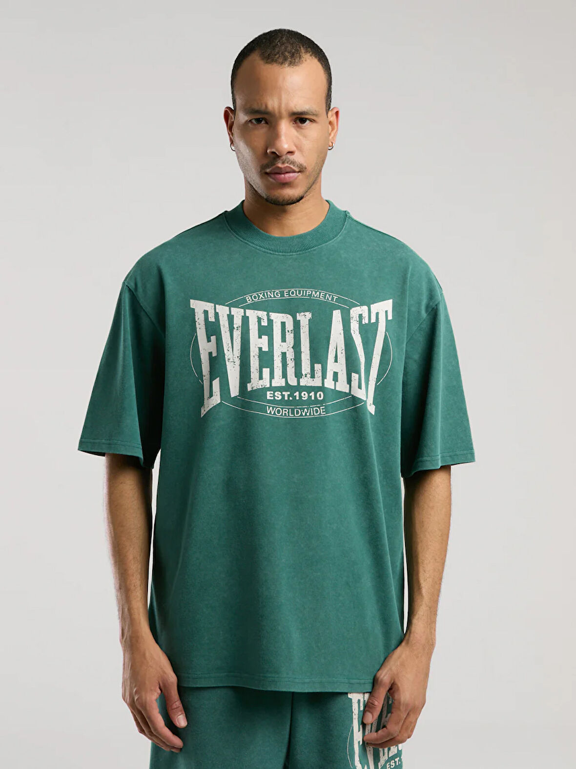 Everlast Authentic Boxing Oversize Erkek Tişört TM0007