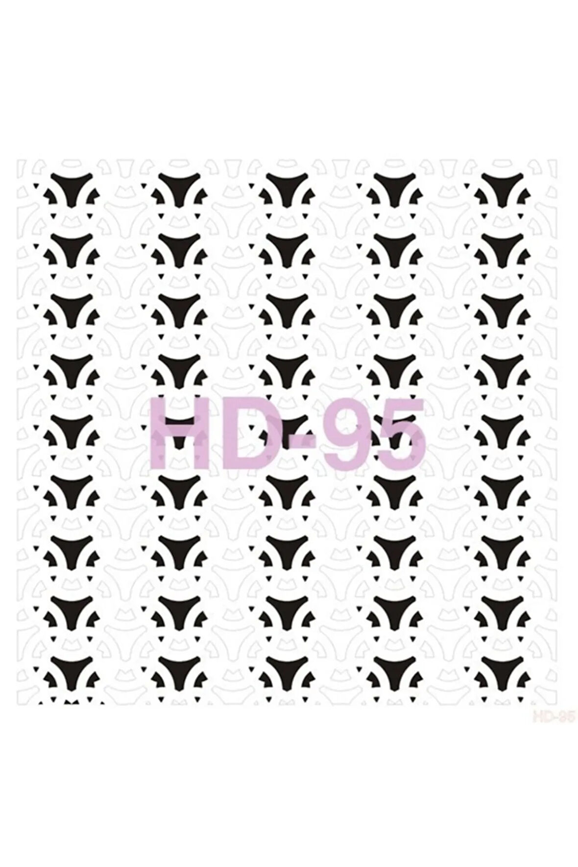 Hd095 Home Dekor Stencil 45x45