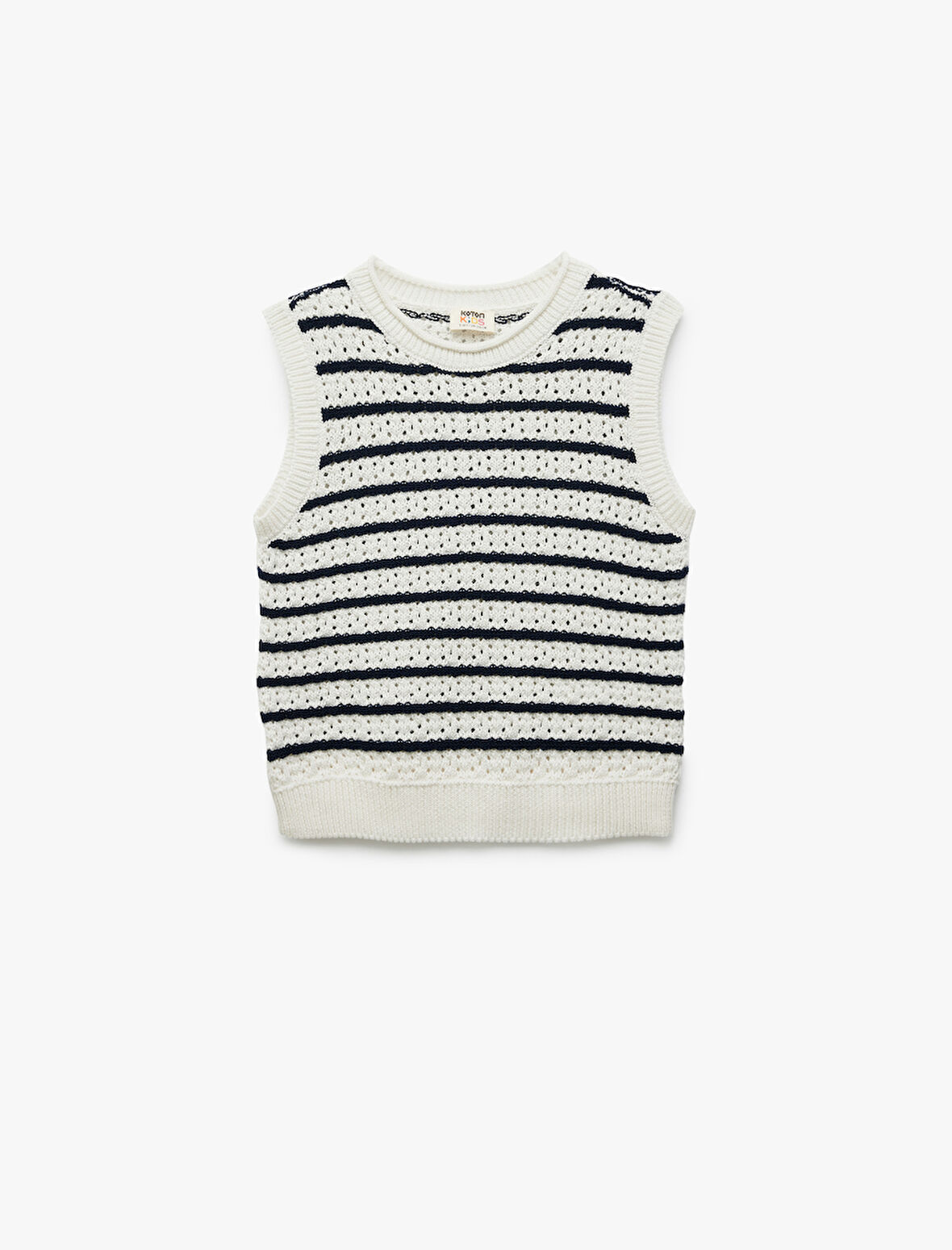 Ajurlu Bisiklet Yaka Kolsuz Triko Atlet