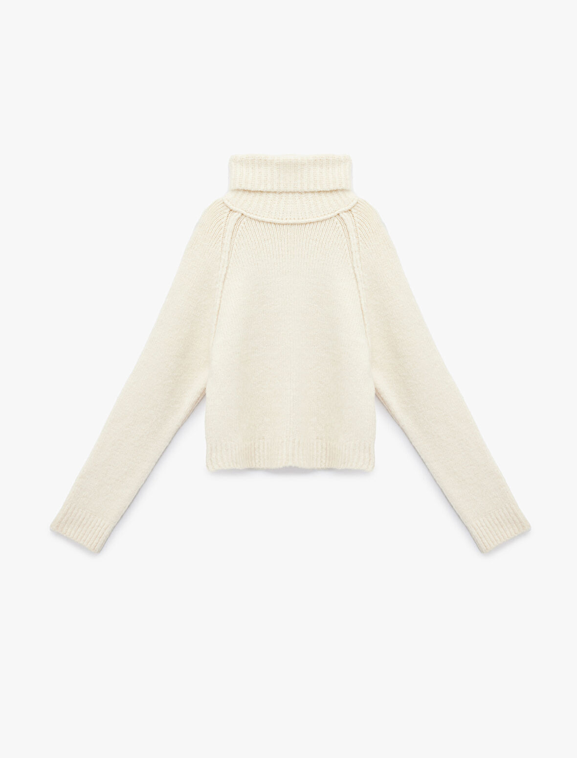 Balıkçı Yaka Uzun Kollu Triko Kazak