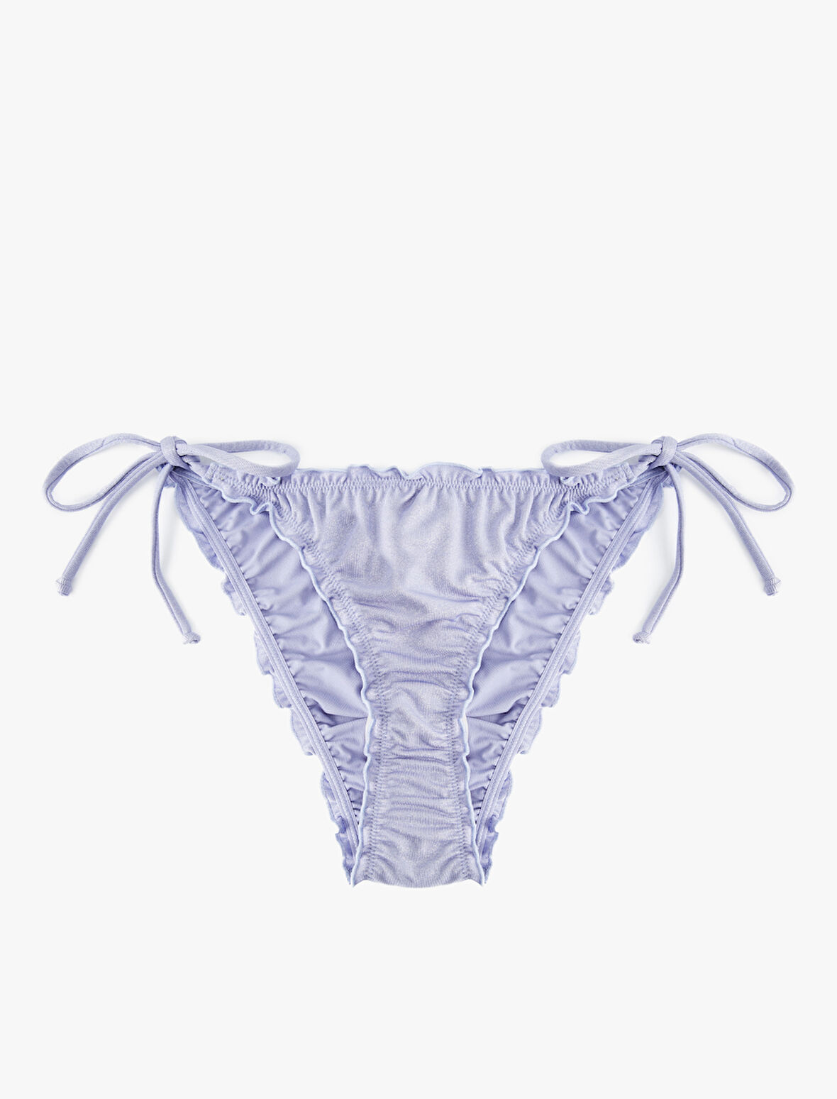 Bağlamalı Fırfırlı Bikini Altı