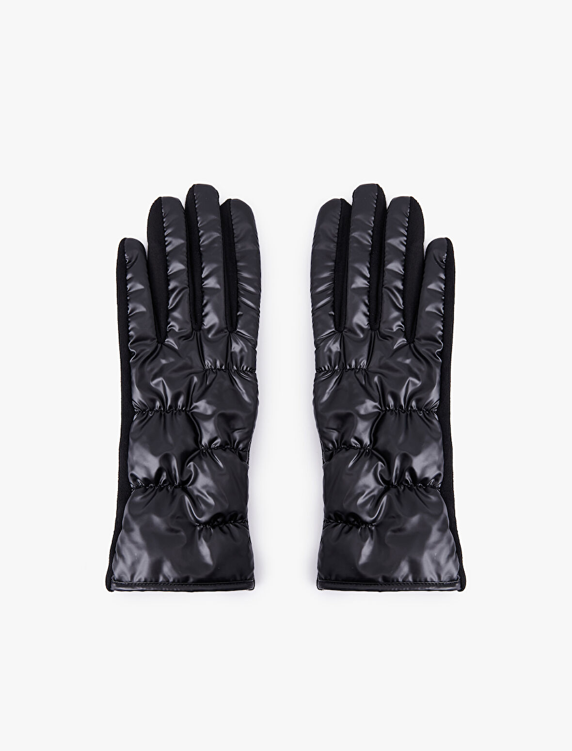 Çiçek İşlemeli Şişme Eldiven