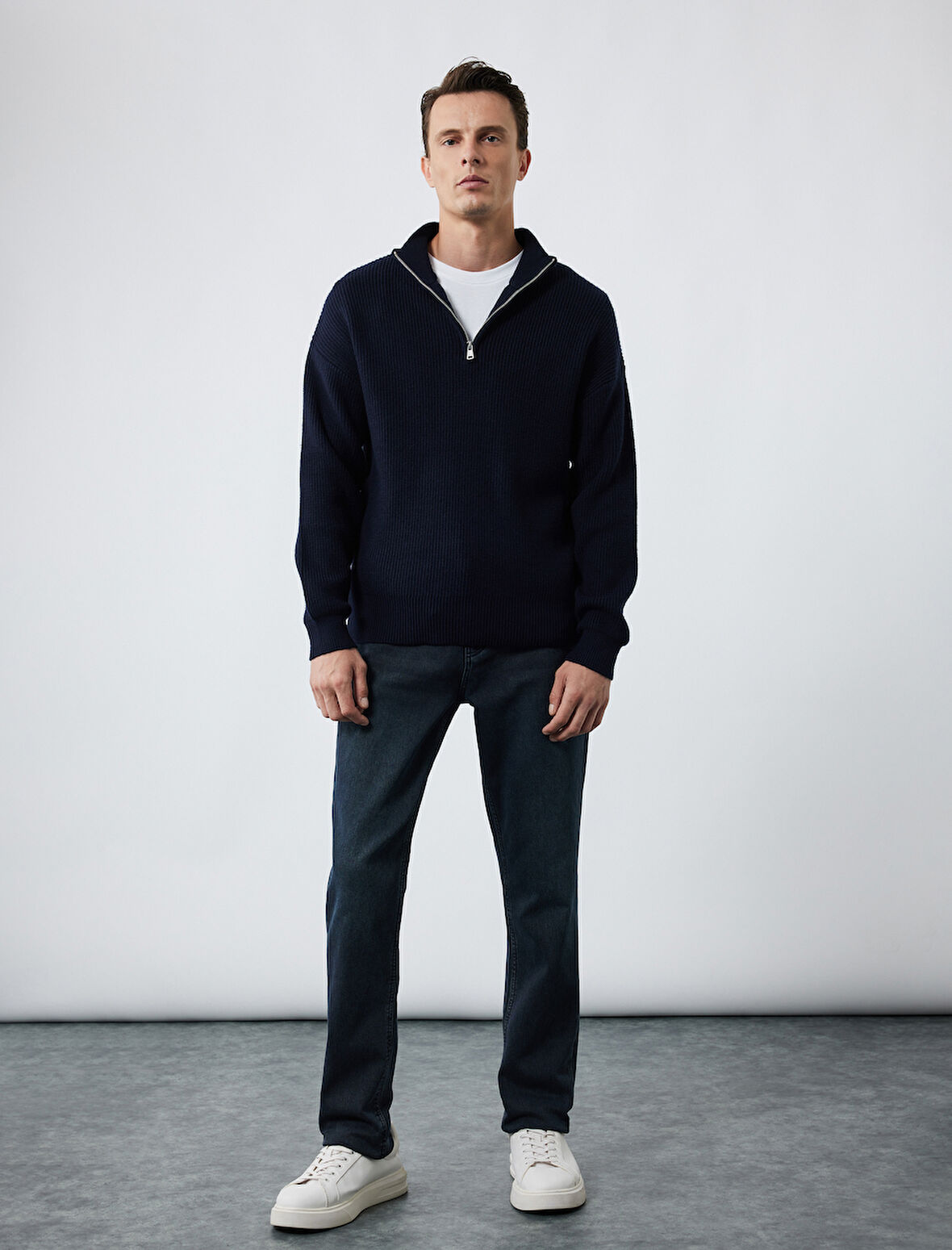 Pamuklu Normal Bel Slim Fit Jean Pantolon - Brad Jean