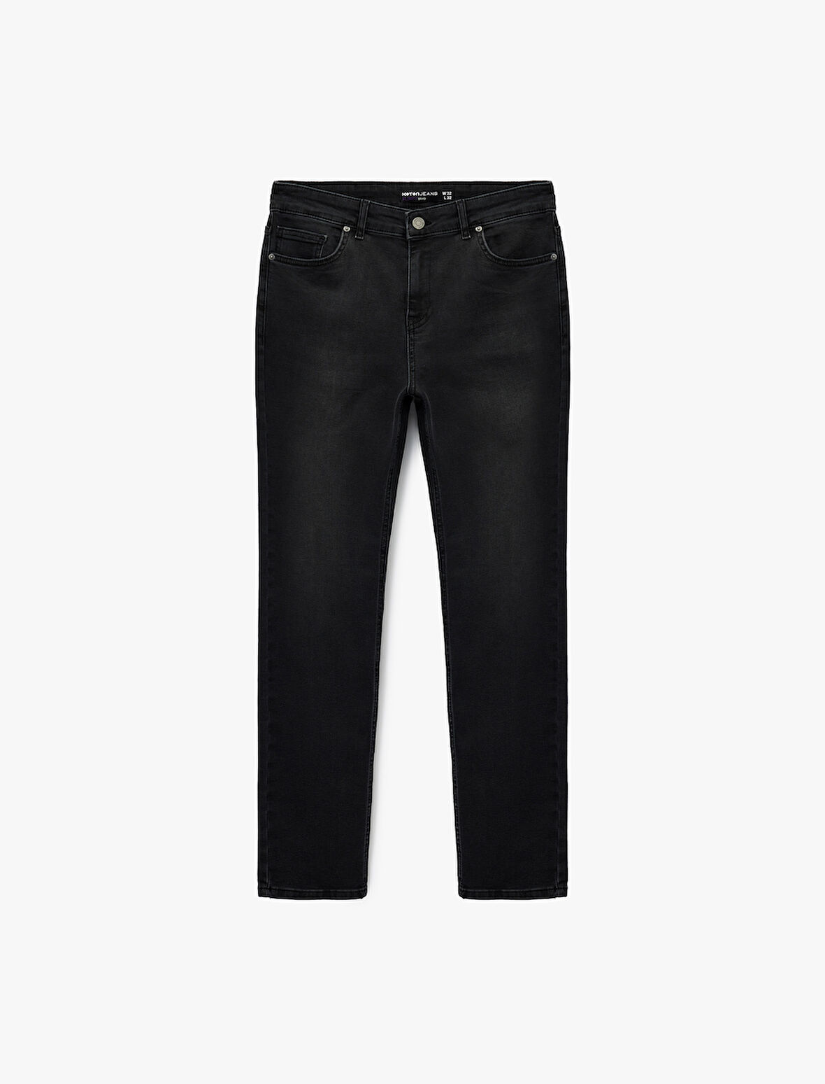 Slim Fit Düğmeli Cepli Jean Pantolon - Slim Fit Brad Jeans