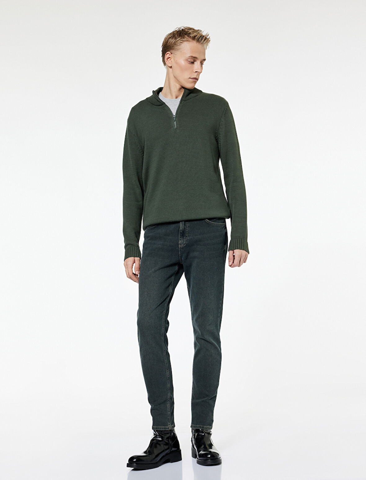 Pamuklu Normal Bel Slim Fit Jean Pantolon - Brad Jean