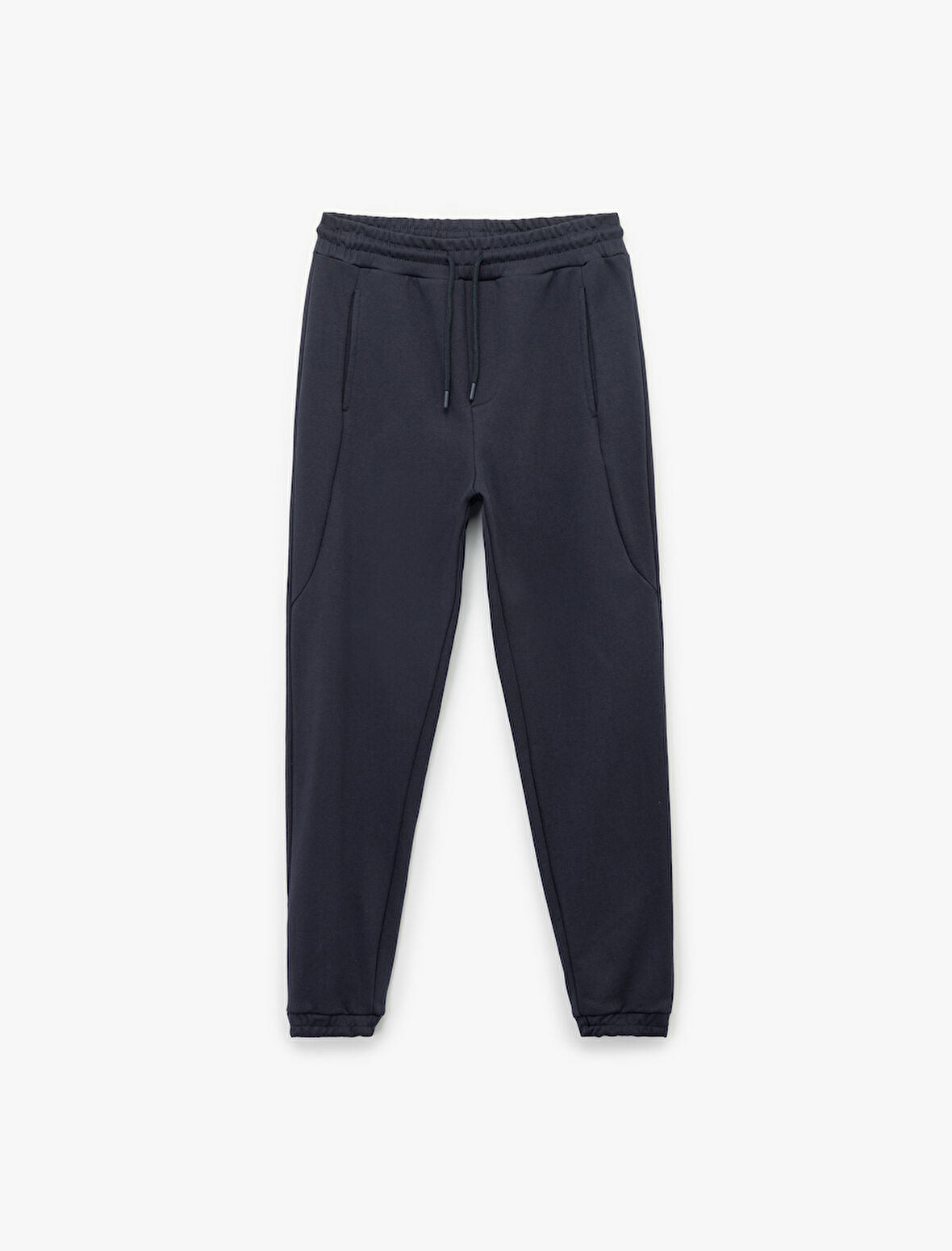 Pamuklu Cep Detaylı Beli Bağcıklı Jogger Eşofman Altı