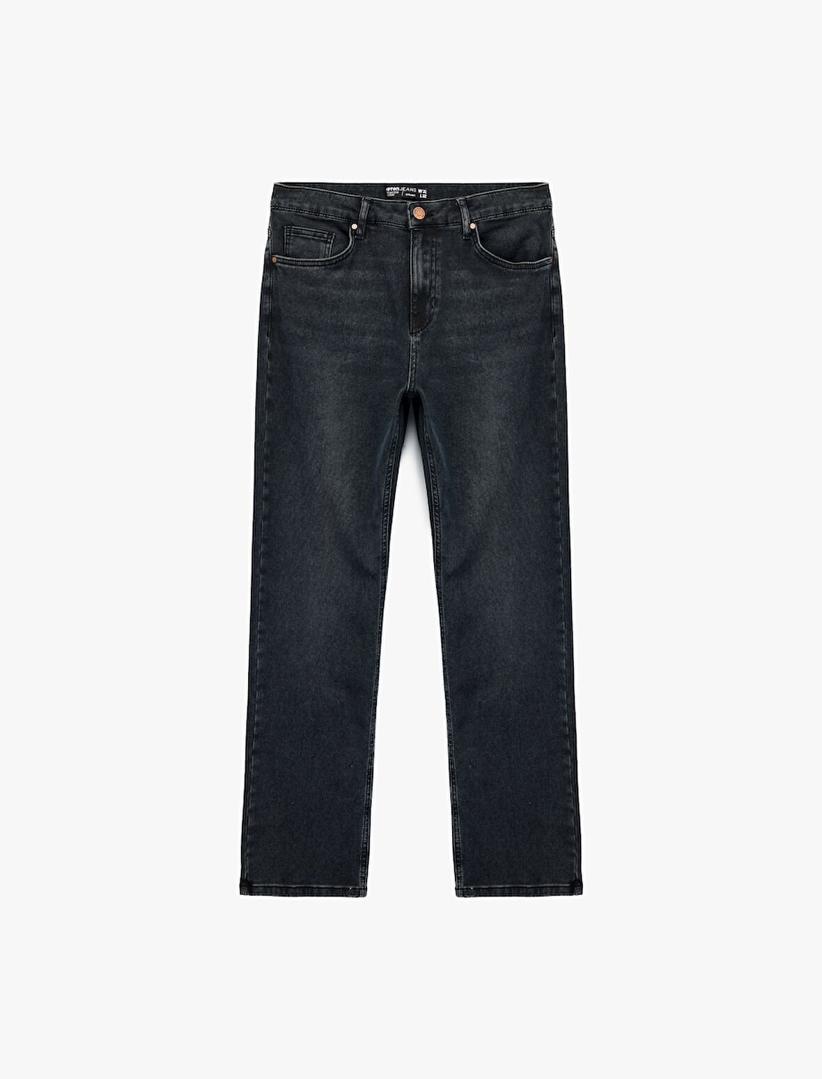 Normal Bel Pamuklu Straight Fit Jean Pantolon - Mark Jean