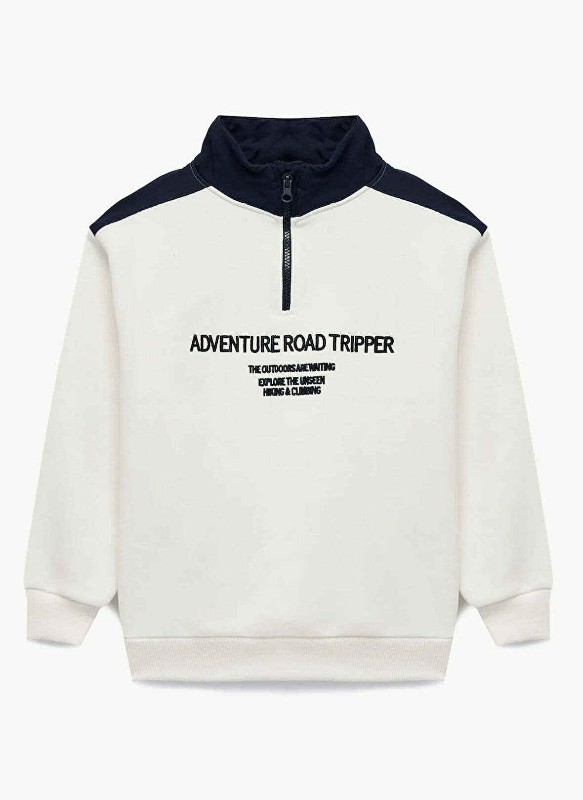 Koton Baskılı Erkek Çocuk Ekru Sweatshırt 6WKB10114TK