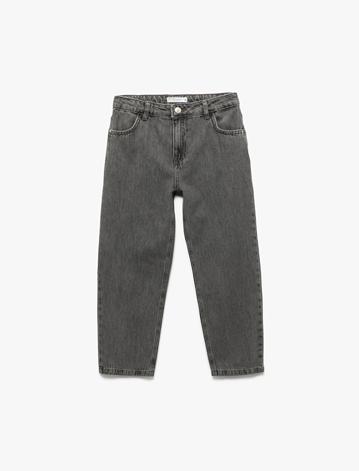 Pamuklu Rahat Kesim Denim Pantolon