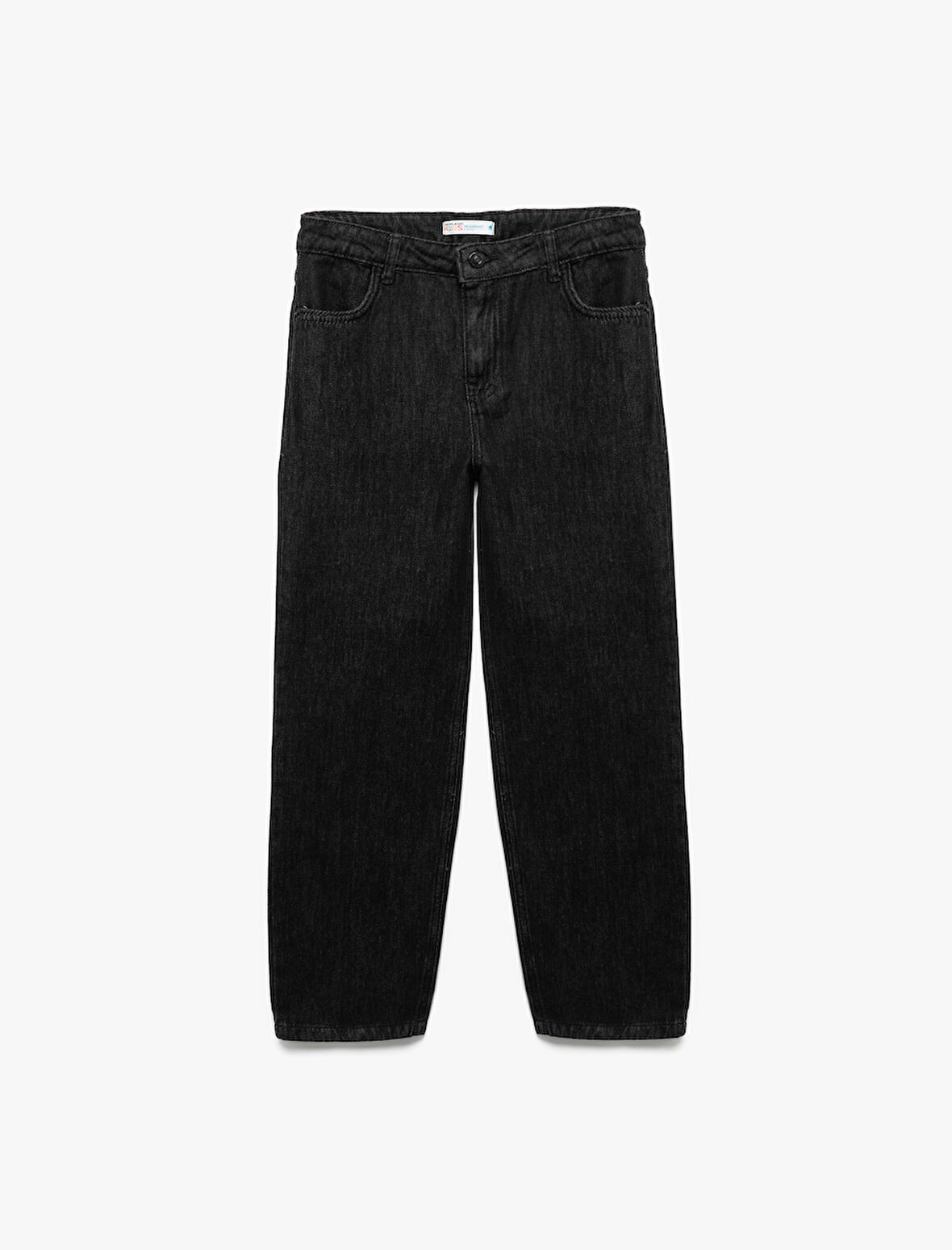 Pamuklu Rahat Kesim Denim Pantolon