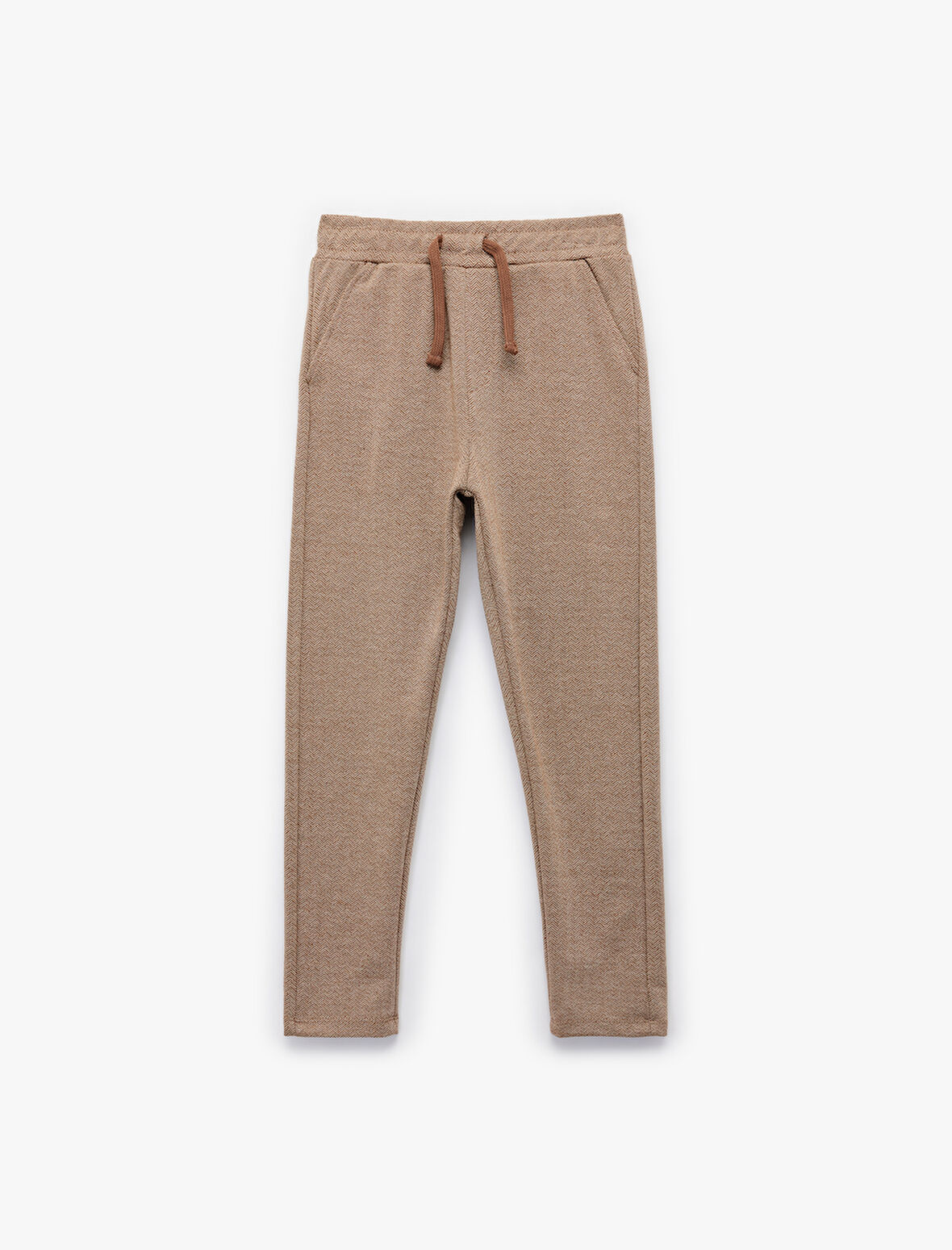 Beli Bağlamalı Cepli Basic Eşofman Altı