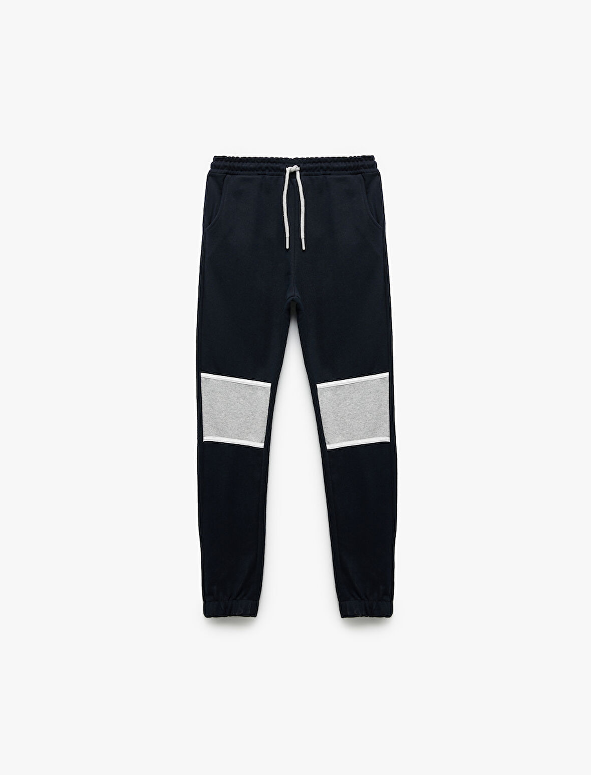 Beli Bağcıklı Cepli Şardonlu Jogger Eşofman Altı 