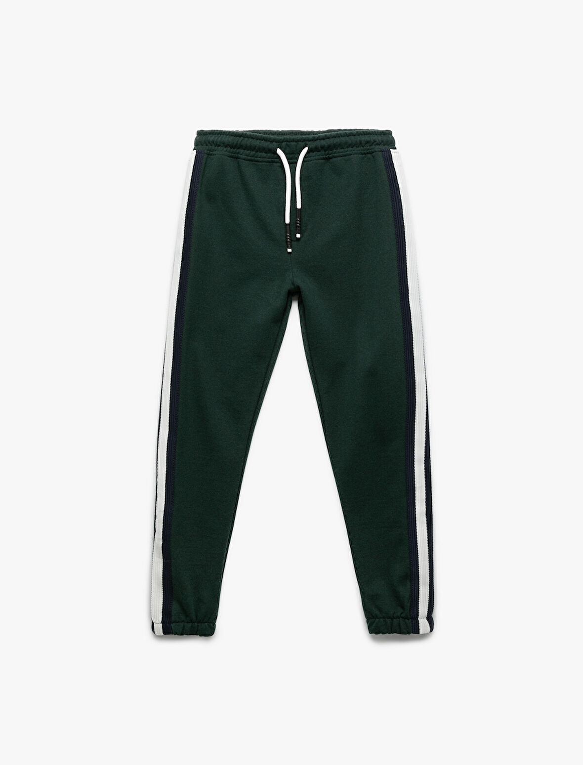 Pamuklu Beli Bağcıklı Şardonlu Jogger Eşofman Altı