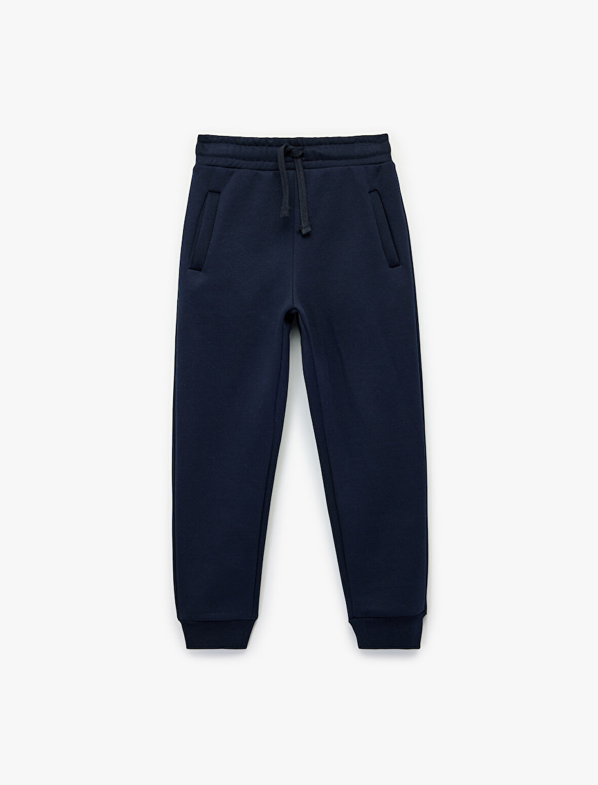 Cepli Beli Bağcıklı Basic Eşofman Altı