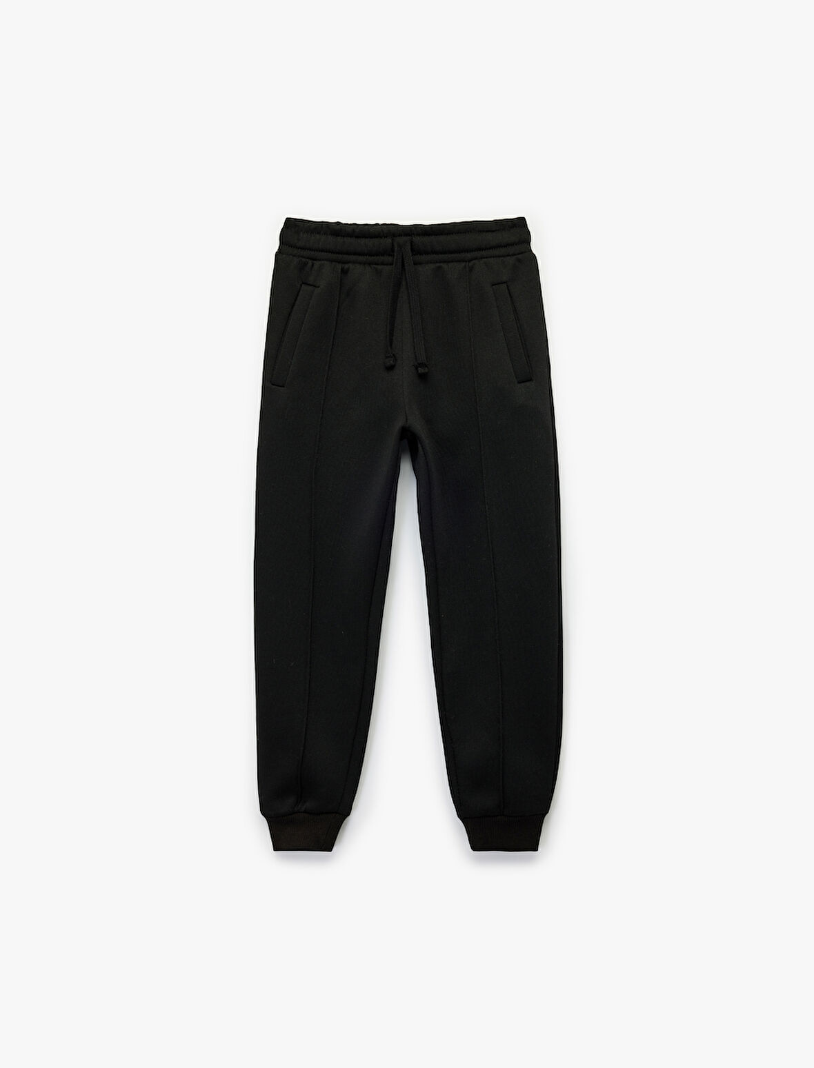 Cepli Beli Bağcıklı Basic Eşofman Altı