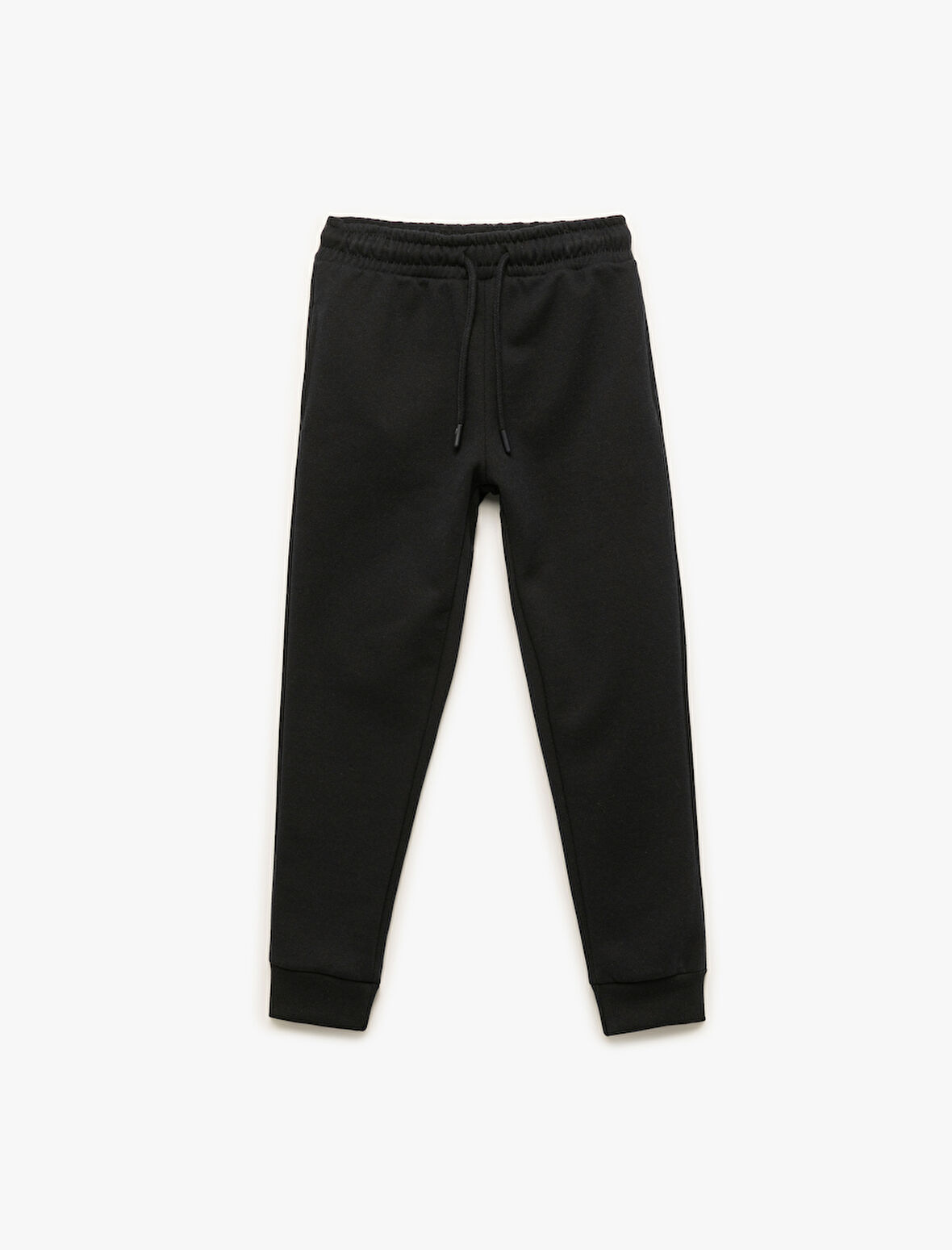 Beli Lastikli Cepli Basic Jogger Eşofman Altı