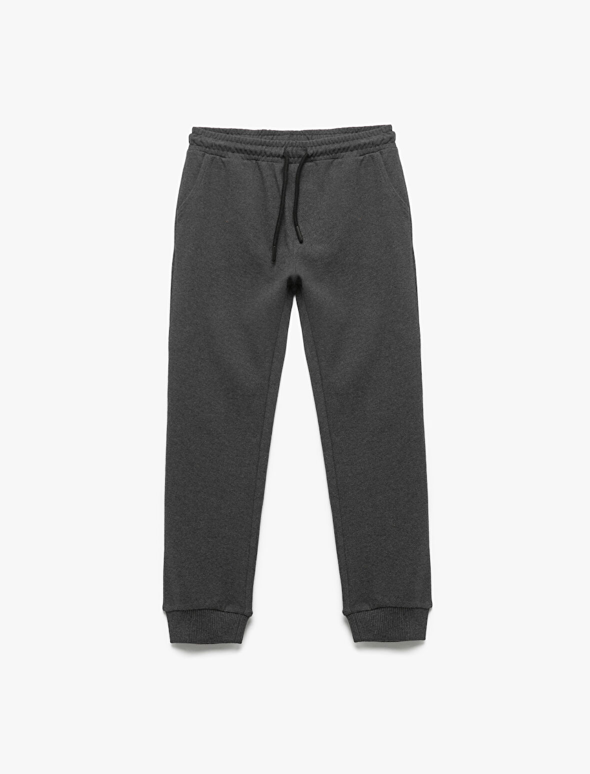 Beli Bağcıklı Cepli Basic Jogger Eşofman Altı