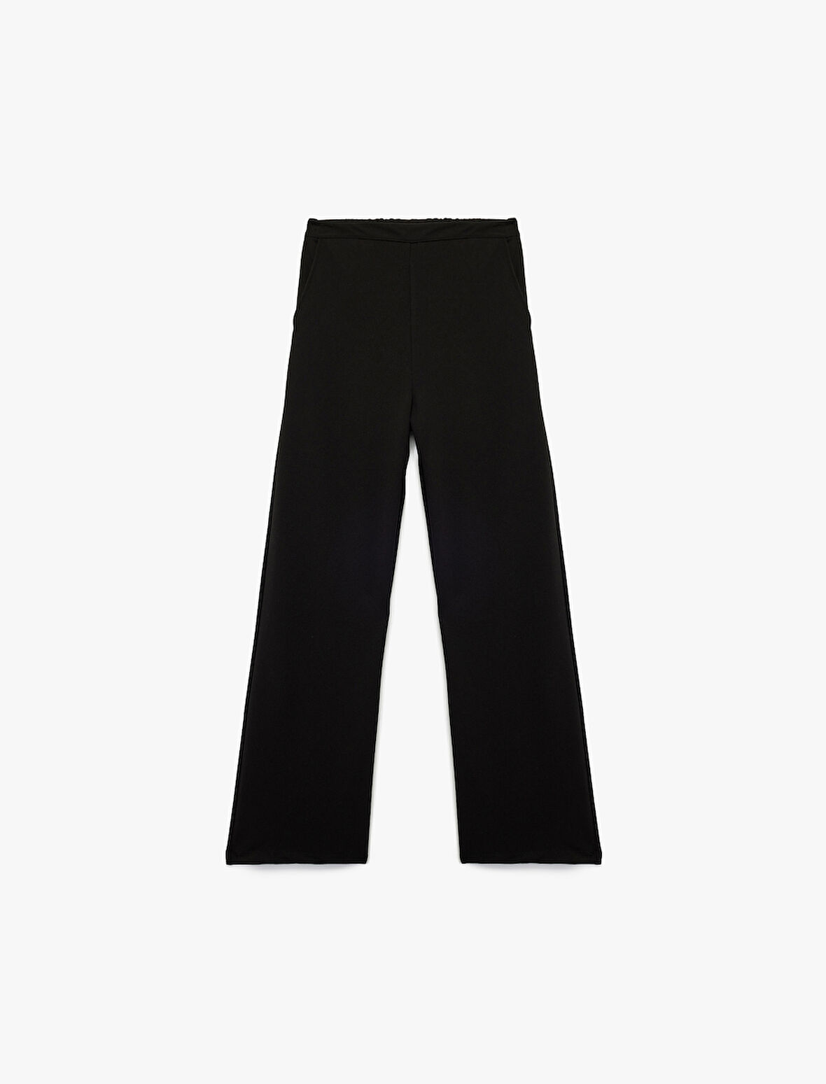 Beli Lastikli Cep Detaylı Basic Pantolon