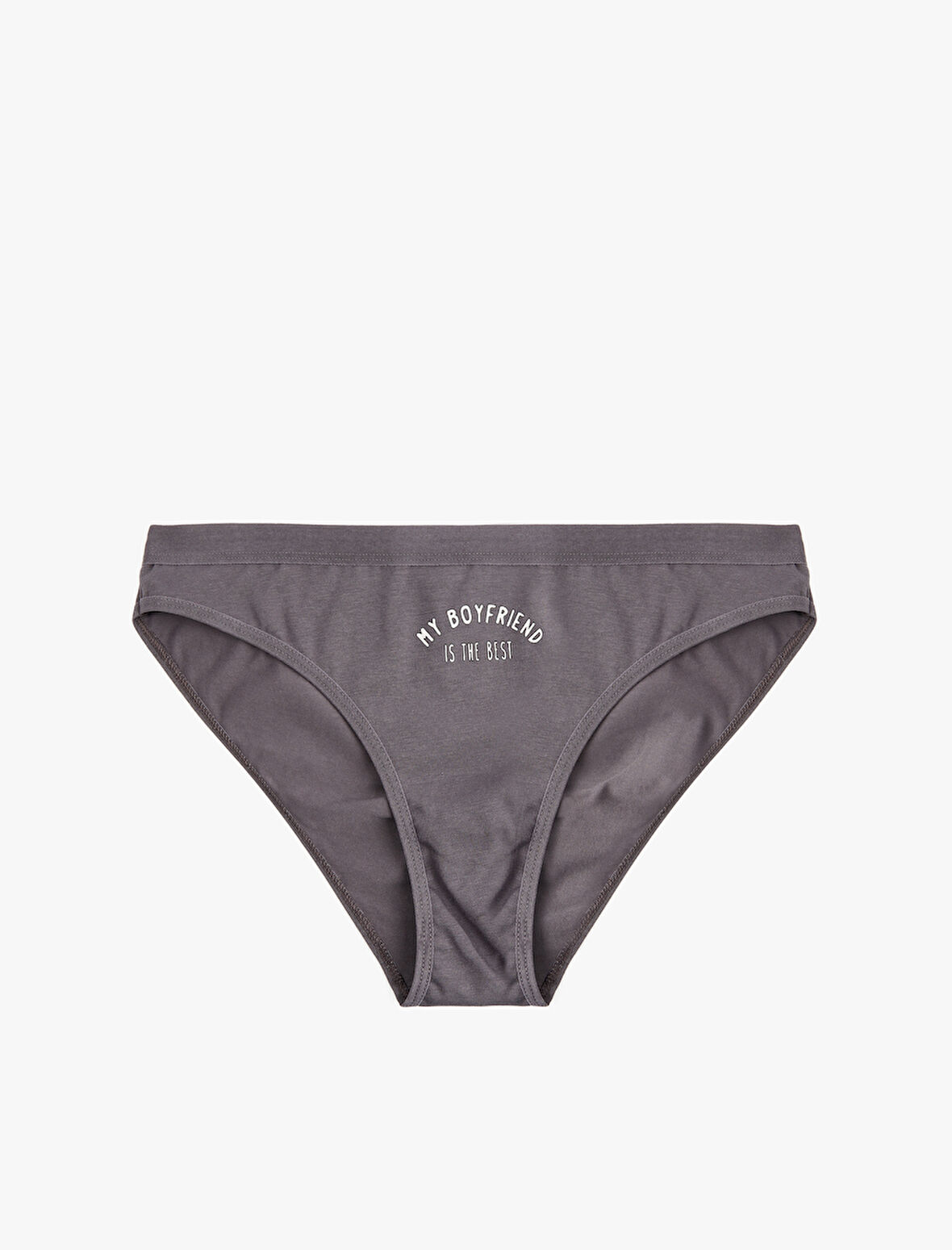 Pamuklu Rahat Kalıp Baskılı Brief Külot