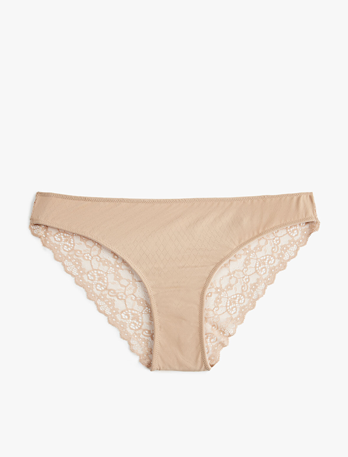 Dantel Detaylı Rahat Kalıp Brazilian Külot