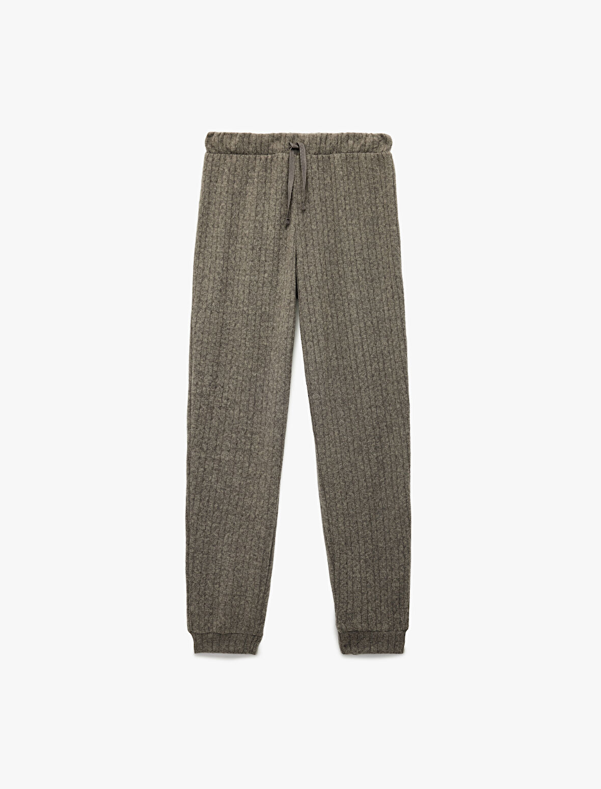 Beli Bağcıklı Rahat Kesim Lastikli Paça Pijama Altı