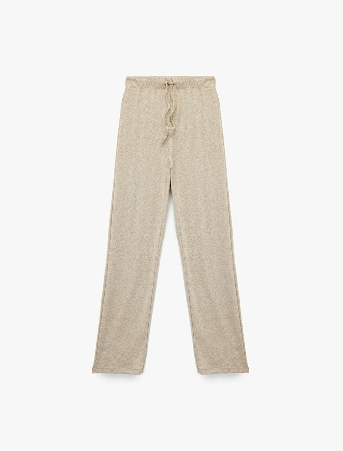 Rahat Kesim Viskon Karışımlı Beli Bağlamalı Pijama Altı