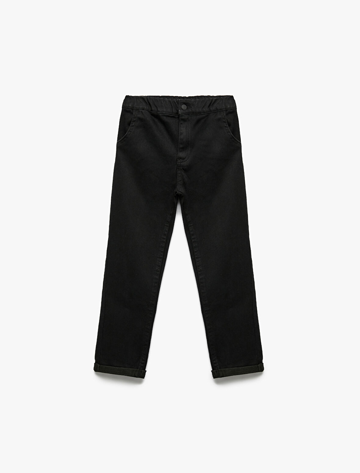 Pamuklu Relax Fit Denim Pantolon