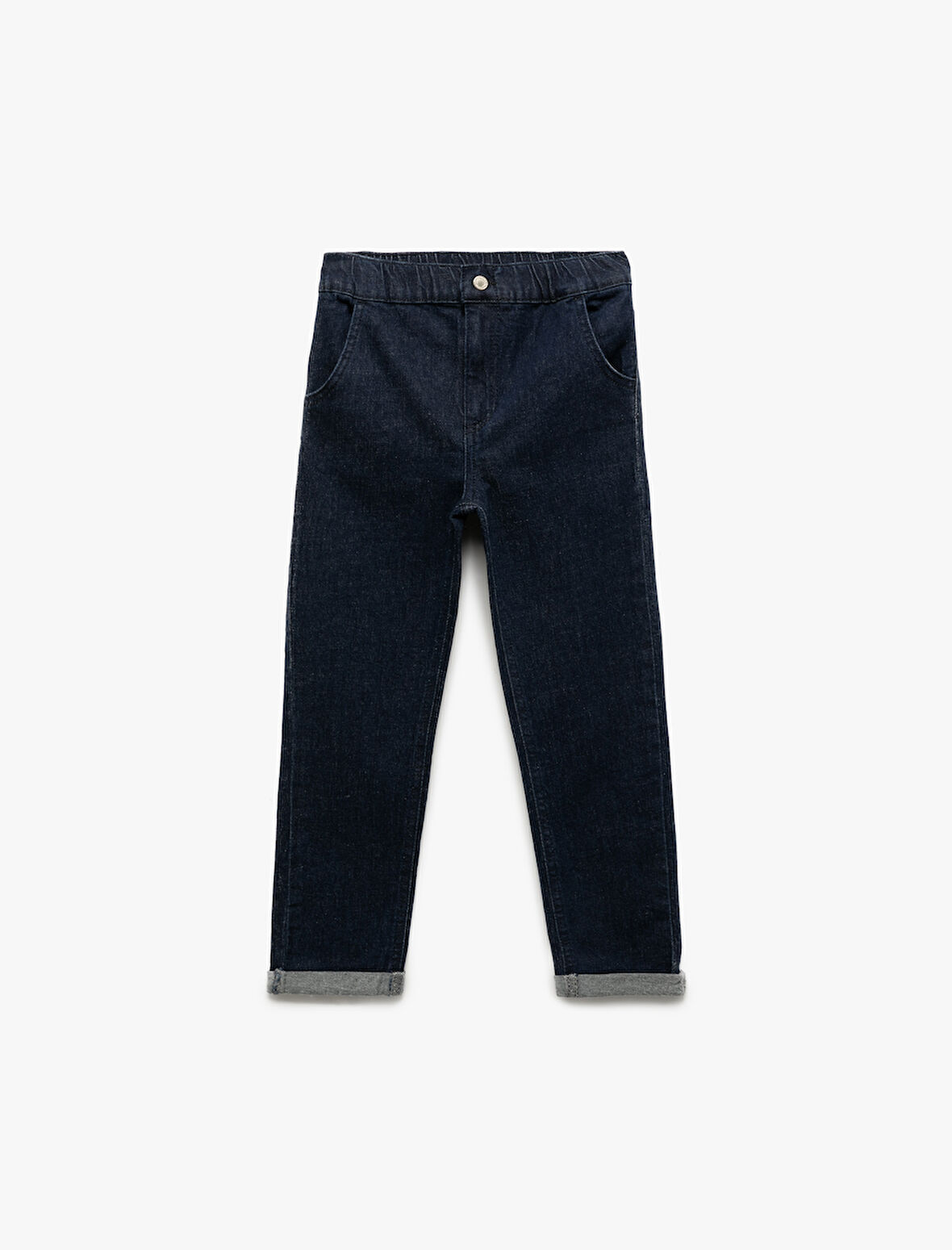 Pamuklu Relax Fit Denim Pantolon
