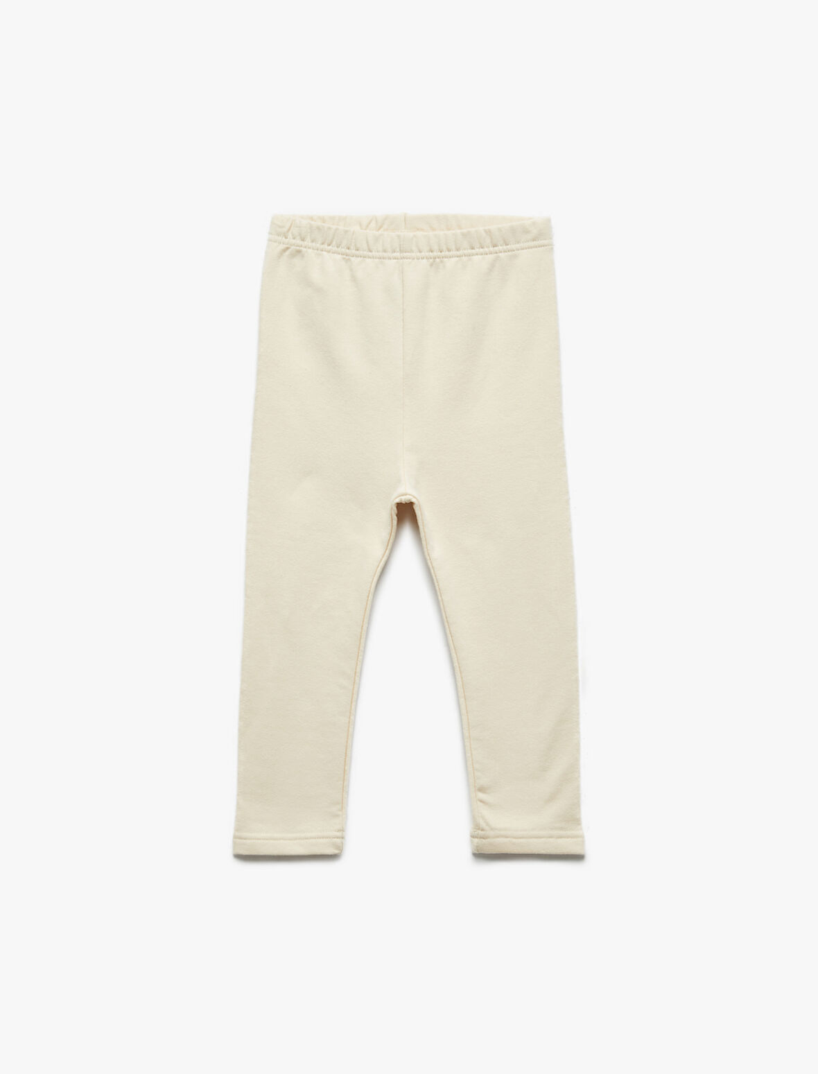 Pamuklu Beli Lastikli Şardonlu Basic Eşofman Altı