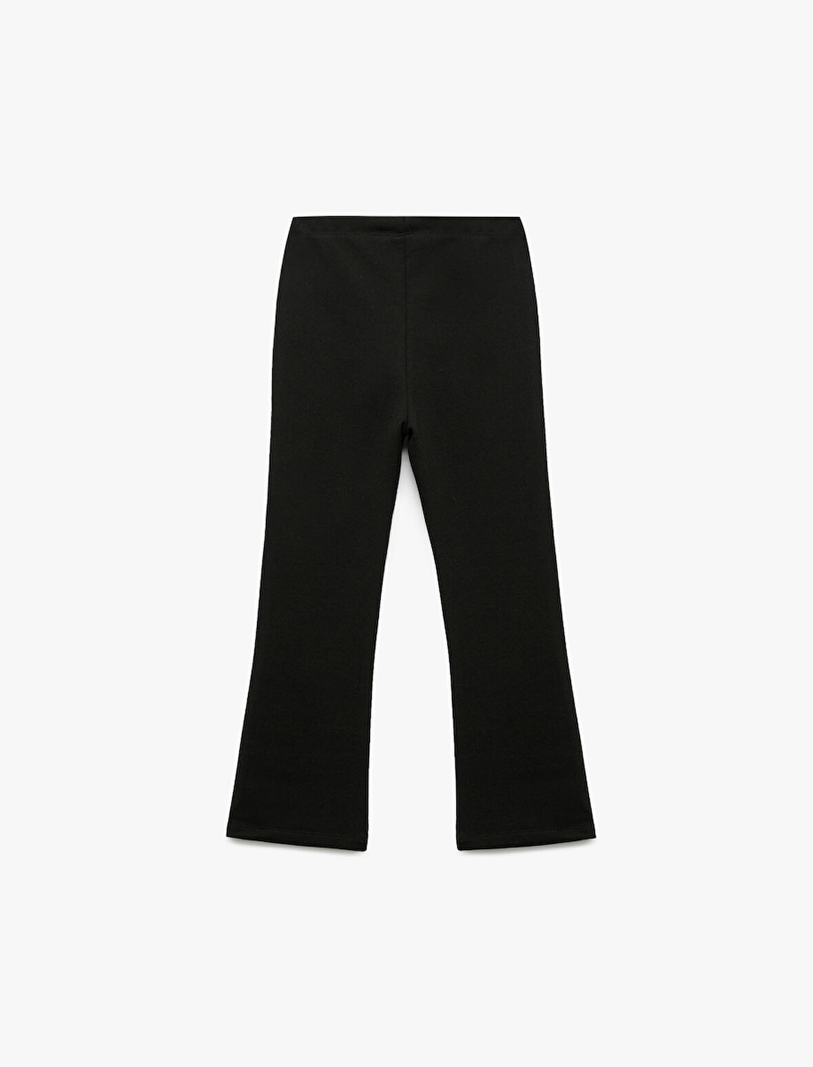 Viskon Karışımlı Basic İspanyol Paça Tayt