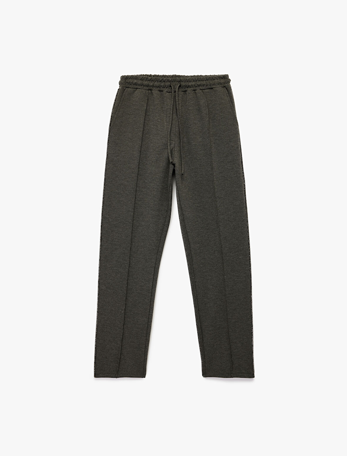 Scuba Kumaş Cepli Cigarette Kesim Eşofman Pantolon