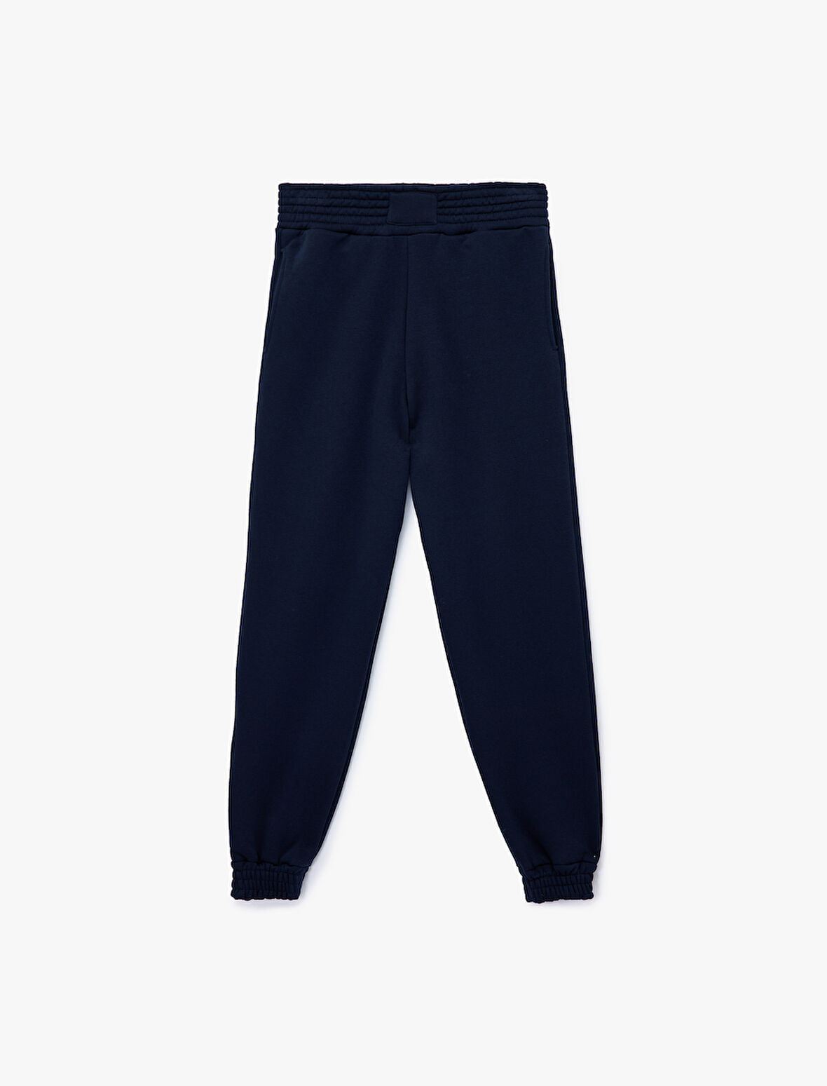 Yüksek Bel Rahat Kalıp Cepli Jogger Eşofman Altı