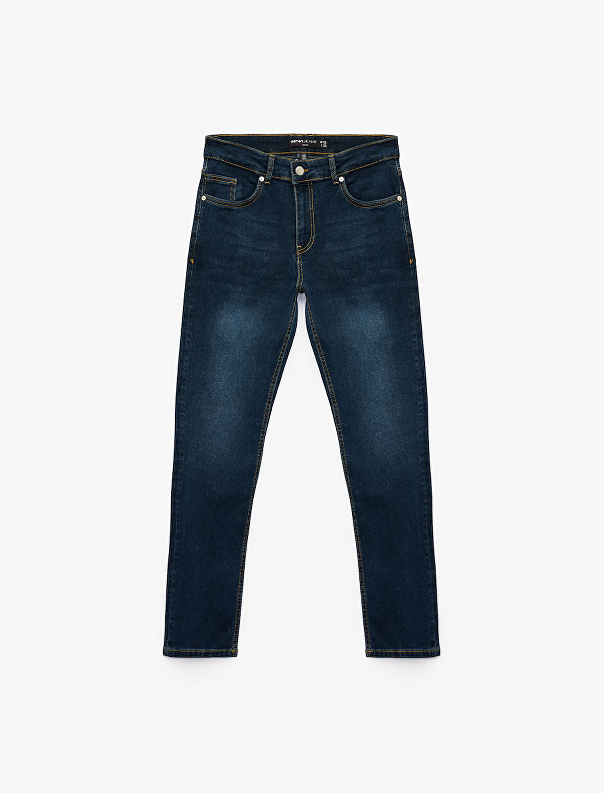 Pamuklu Normal Bel Slim Fit Jean Pantolon - Brad Jean