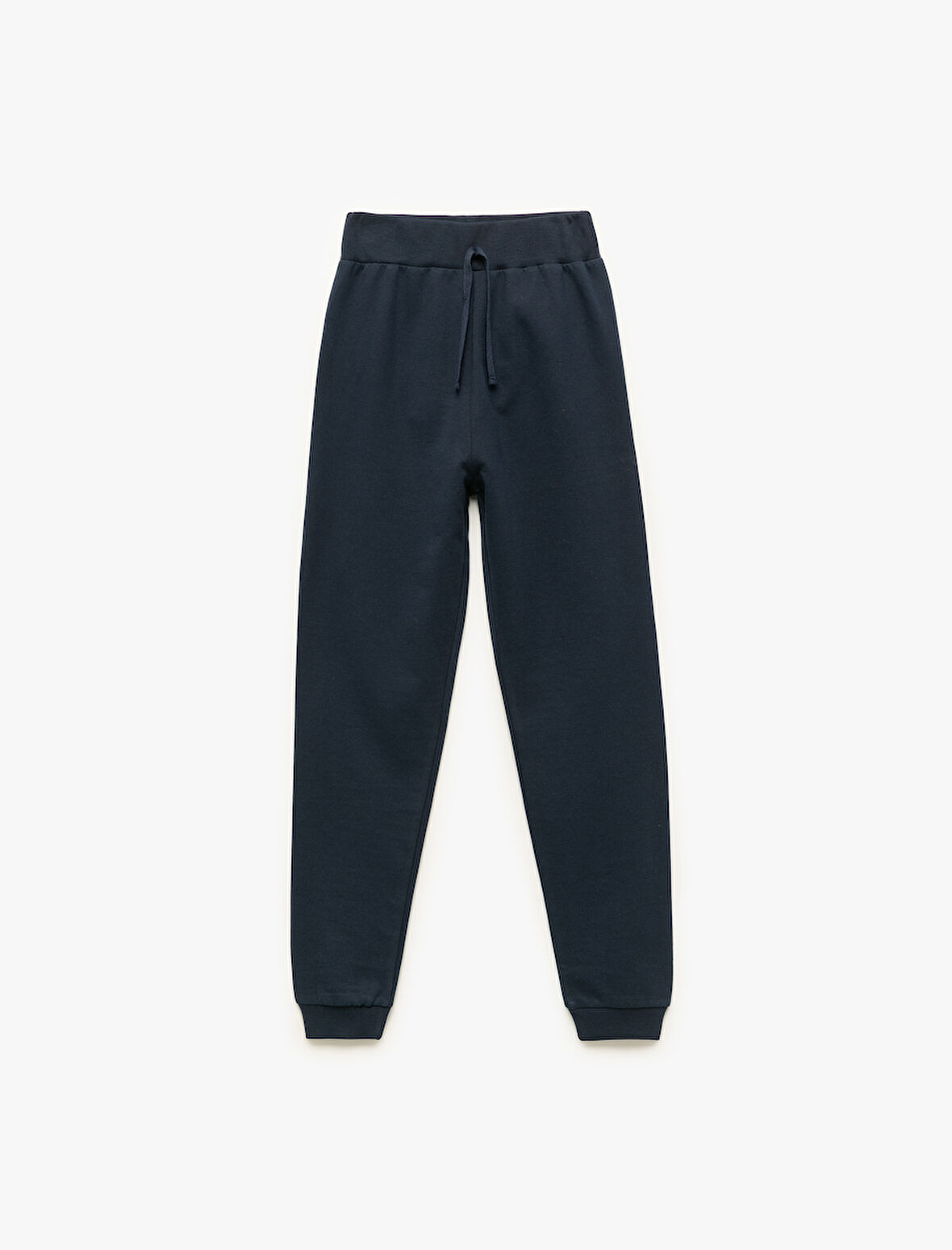 Şardonlu Pamuklu Beli Lastikli Basic Eşofman Altı