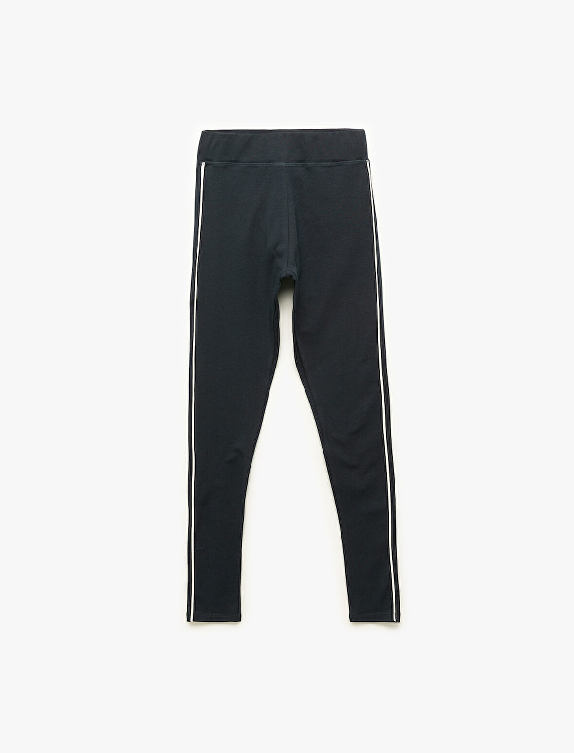 Pamuklu Beli Lastikli Tayt