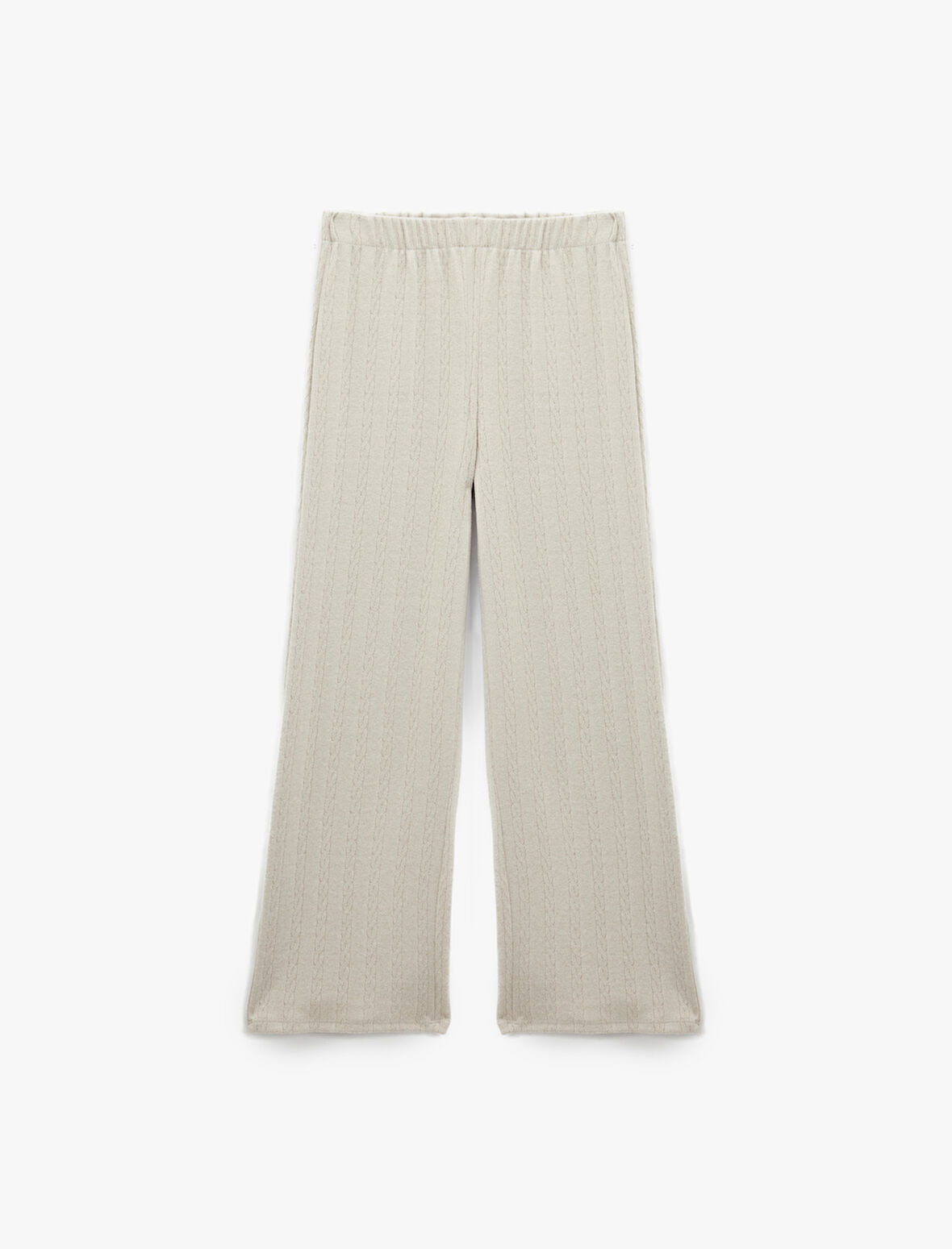 Rahat Kalıp Standart Bel Dokulu Pijama Altı