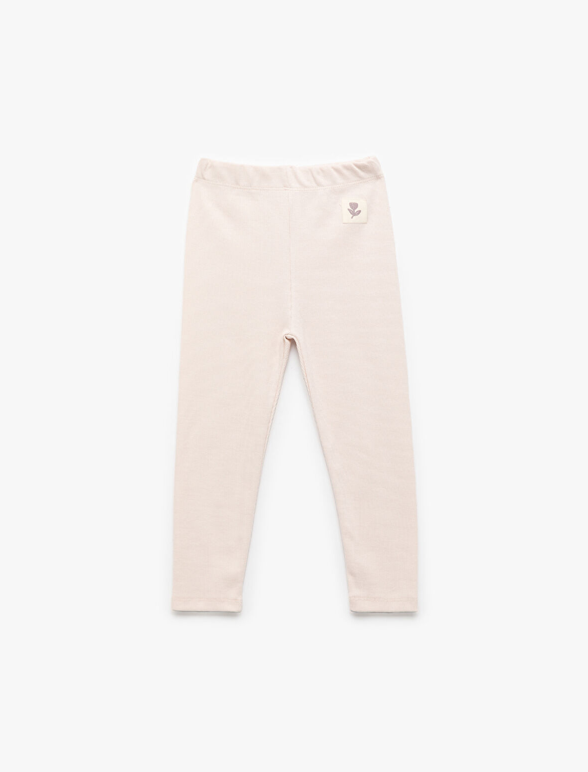 Pamuklu Beli Lastikli Kaşkorse Basic Uzun Tayt