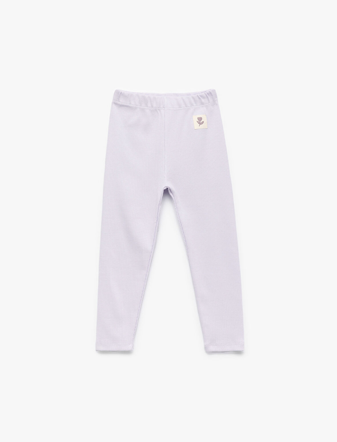 Pamuklu Beli Lastikli Kaşkorse Basic Uzun Tayt