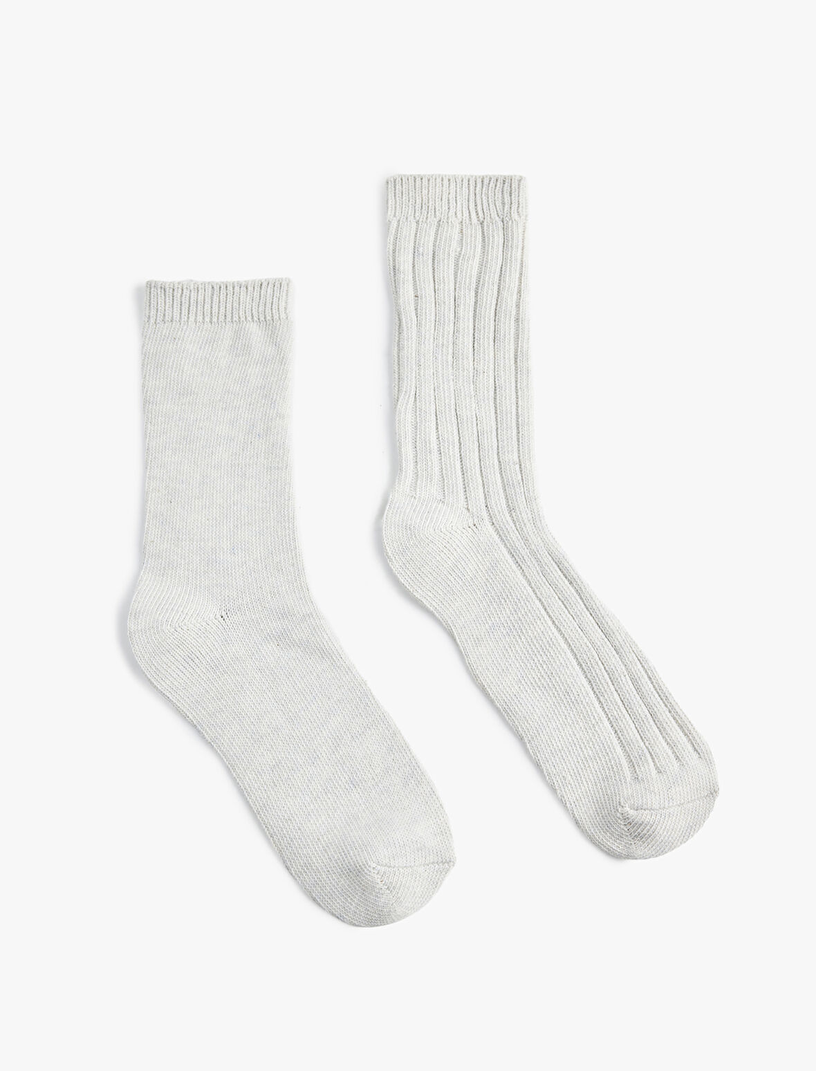 2'li Dokulu Kalın Soket Çorap Seti