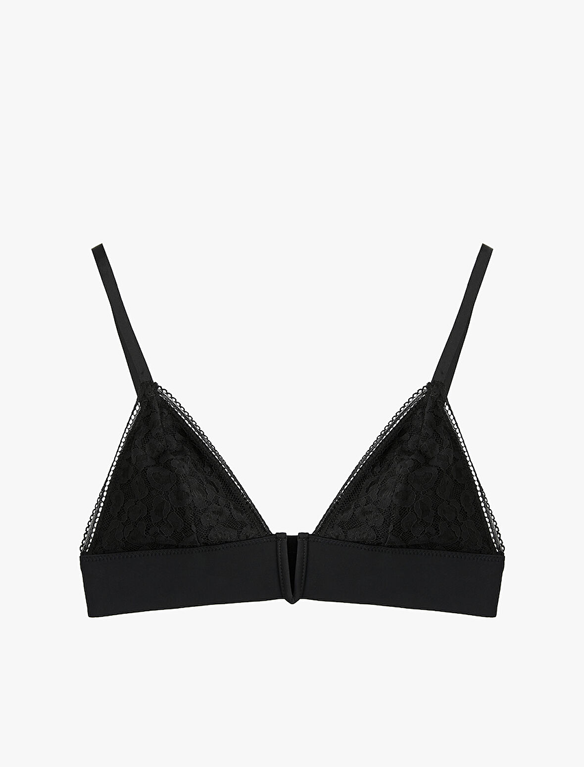 Balensiz Dolgusuz Dantelli Bralet Sütyen