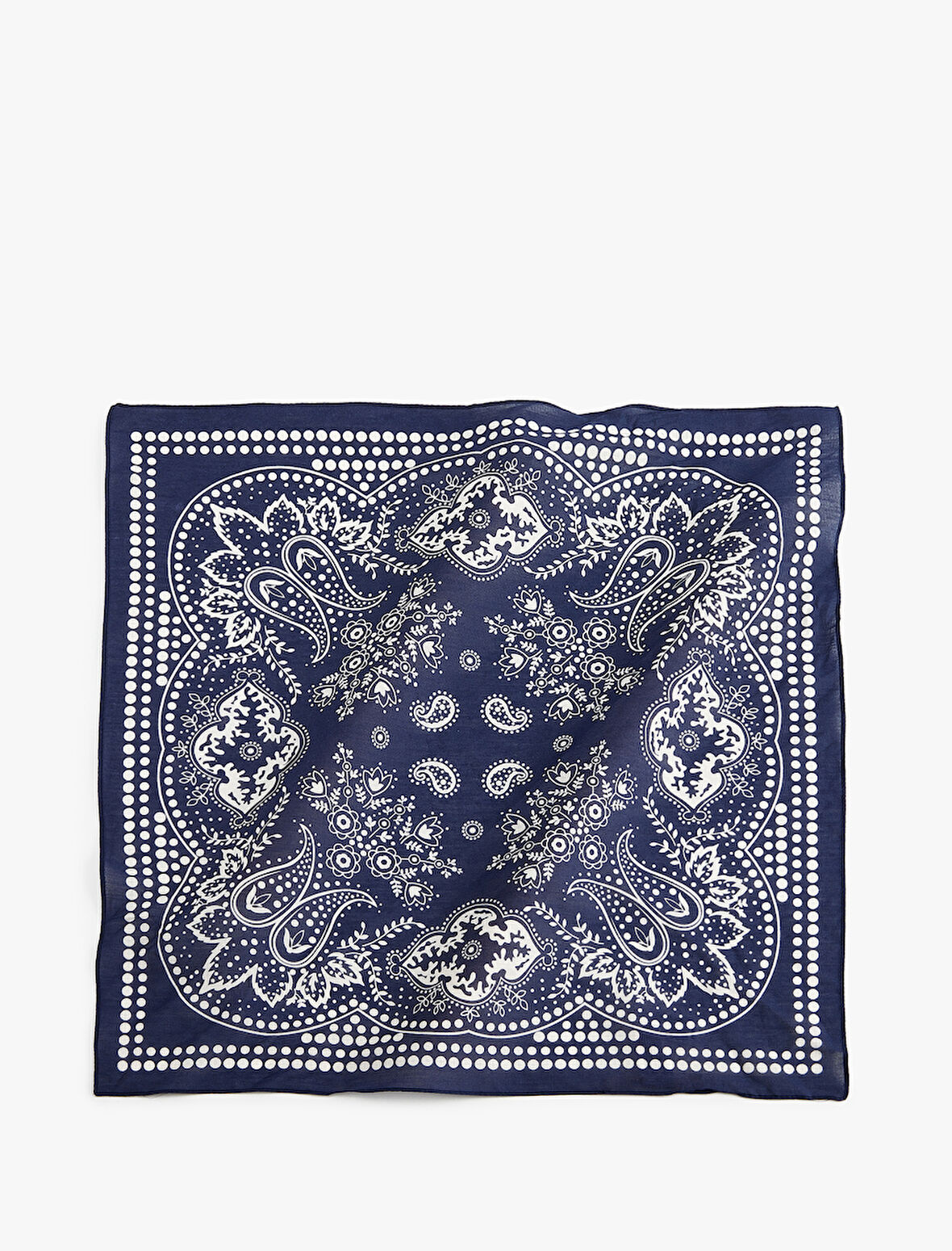 Desenli Kare Şal