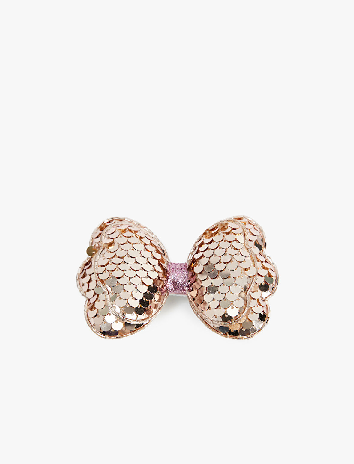 Pullu Payetli Fiyonk Saç Tokası