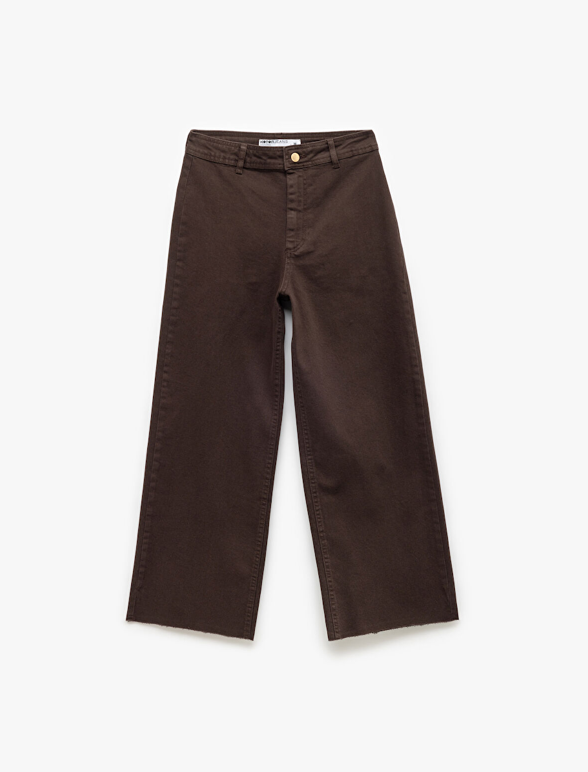 Cep detaylı Pamuklu Denim Pantolon