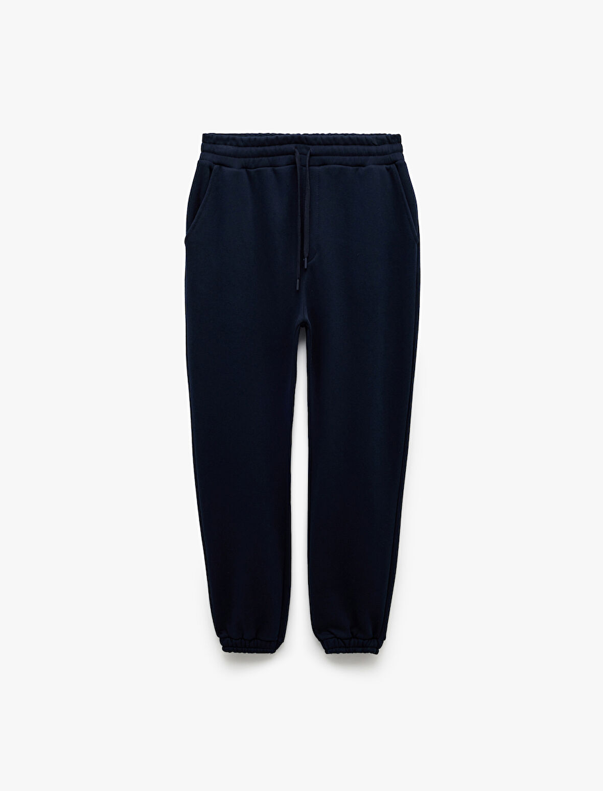 Beli Bağcıklı Şardonlu Cep Detaylı Jogger Eşofman Altı