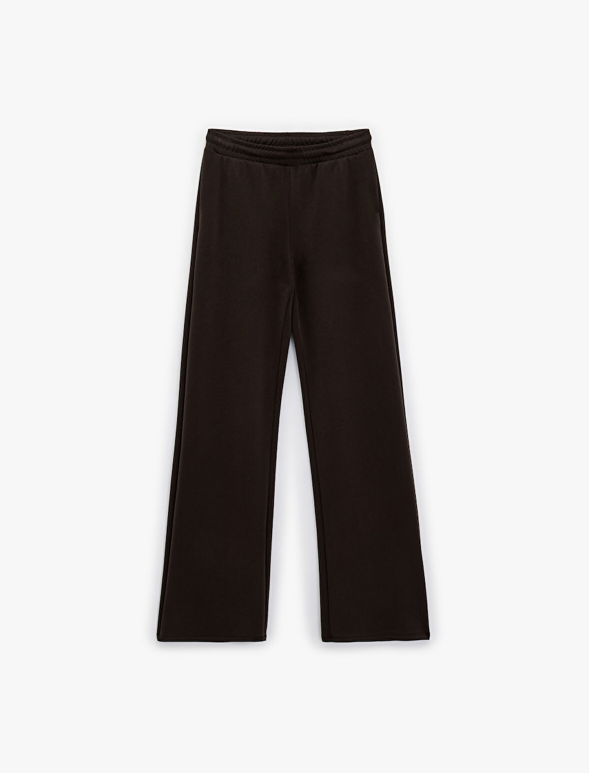 Yüksek Bel Geniş Paça Spor Eşofman Altı