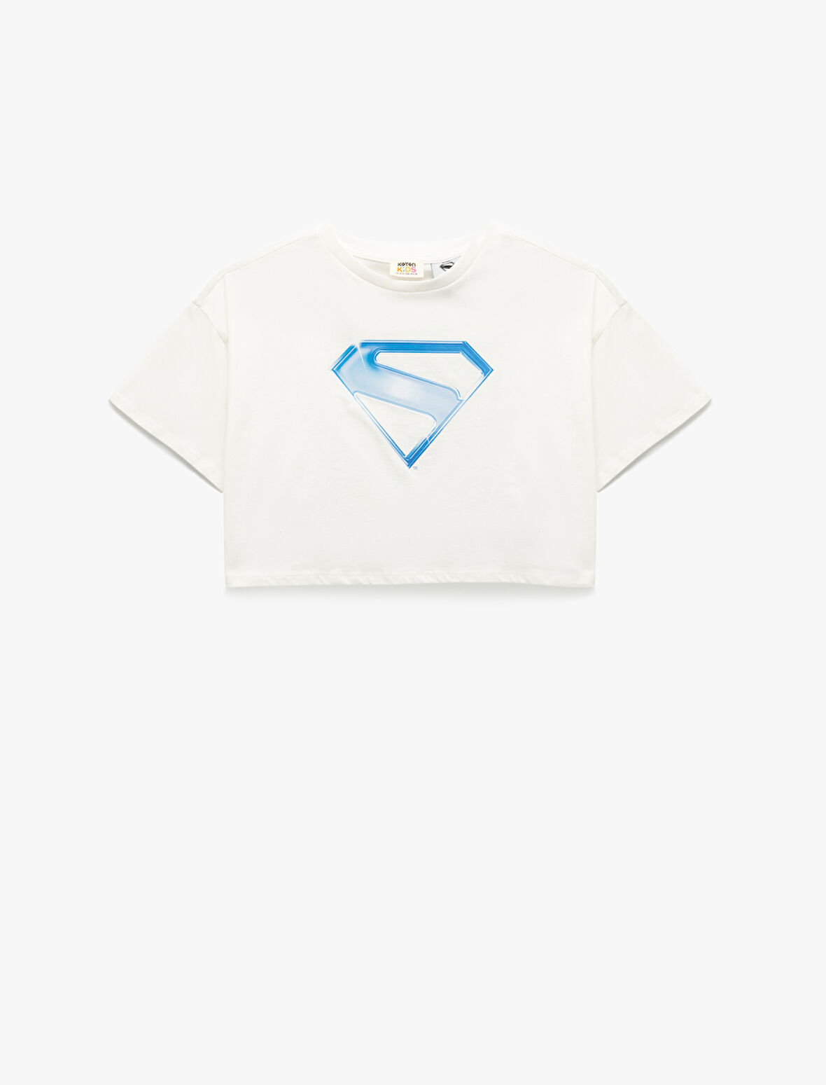 Pamuklu Lisanslı Superman Baskılı Kısa Kollu Tişört