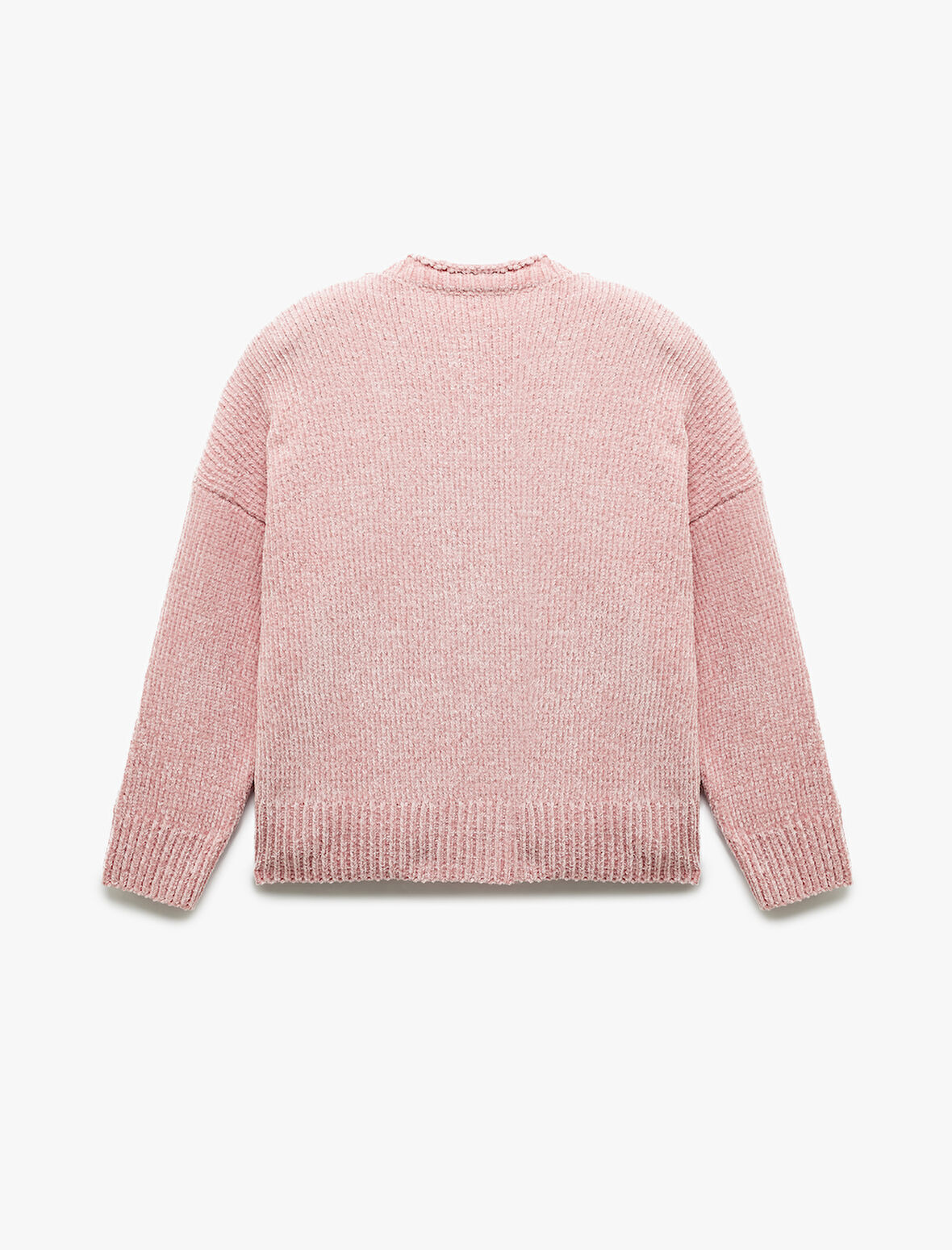 Uzun Kollu Bisiklet Yaka Basic Triko Kazak